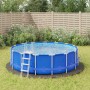 Tapiz de suelo piscina geotextil de poliéster gris claro Ø396cm de vidaXL, Cubiertas para piscina - Ref: Foro24-94226, Precio...