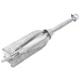 Silver malleable iron folding anchor 12 kg by vidaXL, Anchors - Ref: Foro24-94274, Price: 121,99 €, Discount: %