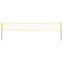 Badminton net PE fabric yellow and black 600x155 cm by vidaXL, badminton nets - Ref: Foro24-93745, Price: 38,45 €, Discount: %