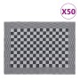 Kitchen cloths 50 pcs black and white cotton 50x70 cm by vidaXL, Kitchen cloths - Ref: Foro24-136284, Price: 69,05 €, Discoun...