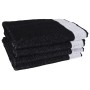 Set of 12 black and gray cotton dishcloths by vidaXL, Towels - Ref: Foro24-136294, Price: 28,04 €, Discount: %