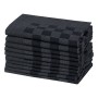 Kitchen towels 20 units black and grey cotton 50x70 cm by vidaXL, Kitchen cloths - Ref: Foro24-136277, Price: 51,32 €, Discou...