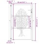 Puerta de jardín acero corten diseño árbol 105x130 cm de vidaXL, Puertas de jardín - Ref: Foro24-153162, Precio: 229,08 €, De...