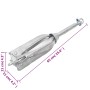 Folding anchor with silver malleable iron rope 10 kg by vidaXL, Anchors - Ref: Foro24-94279, Price: 110,85 €, Discount: %