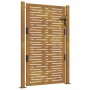 Puerta de jardín acero corten diseño cuadrado 105x155 cm de vidaXL, Puertas de jardín - Ref: Foro24-153199, Precio: 242,19 €,...