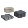 Set of 12 gray cotton cloths by vidaXL, Towels - Ref: Foro24-136295, Price: 30,99 €, Discount: %