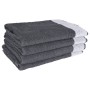 Set of 12 gray cotton cloths by vidaXL, Towels - Ref: Foro24-136295, Price: 30,99 €, Discount: %