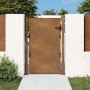 Puerta de jardín acero corten 105x155 cm de vidaXL, Puertas de jardín - Ref: Foro24-153205, Precio: 314,99 €, Descuento: %