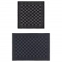 Set of 50 black and gray cotton cloths by vidaXL, Towels - Ref: Foro24-136287, Price: 83,50 €, Discount: %