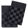 Set of 50 black and gray cotton cloths by vidaXL, Towels - Ref: Foro24-136287, Price: 83,50 €, Discount: %