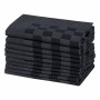 Kitchen cloths 10 pcs black and gray cotton 50x70 cm by vidaXL, Kitchen cloths - Ref: Foro24-136276, Price: 34,27 €, Discount: %