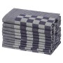 Kitchen towels 20 units cotton blue and white 50x70 cm by vidaXL, Kitchen cloths - Ref: Foro24-136280, Price: 34,01 €, Discou...