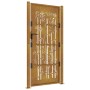 Puerta de jardín acero corten diseño bambú 105x205 cm de vidaXL, Puertas de jardín - Ref: Foro24-153189, Precio: 336,00 €, De...