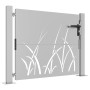 Corten steel garden gate grass design 105x105 cm by vidaXL, garden gates - Ref: Foro24-153227, Price: 175,83 €, Discount: %