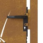 Corten steel garden gate grass design 105x105 cm by vidaXL, garden gates - Ref: Foro24-153227, Price: 175,83 €, Discount: %