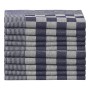 Kitchen cloths 10 pcs blue and white cotton 50x70 cm by vidaXL, Kitchen cloths - Ref: Foro24-136279, Price: 21,08 €, Discount: %