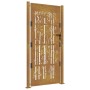 Puerta de jardín acero corten diseño bambú 105x180 cm de vidaXL, Puertas de jardín - Ref: Foro24-153188, Precio: 230,23 €, De...