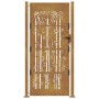 Puerta de jardín acero corten diseño bambú 105x180 cm de vidaXL, Puertas de jardín - Ref: Foro24-153188, Precio: 230,99 €, De...