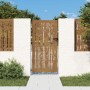 Puerta de jardín acero corten diseño bambú 85x200 cm de vidaXL, Puertas de jardín - Ref: Foro24-153237, Precio: 267,58 €, Des...