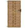 Puerta de jardín acero corten diseño cuadrado 85x175 cm de vidaXL, Puertas de jardín - Ref: Foro24-153248, Precio: 209,45 €, ...