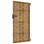 Puerta de jardín acero corten diseño cuadrado 85x175 cm de vidaXL, Puertas de jardín - Ref: Foro24-153248, Precio: 209,45 €, ...