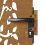 Puerta de jardín acero corten diseño árbol 85x150 cm de vidaXL, Puertas de jardín - Ref: Foro24-153211, Precio: 178,95 €, Des...