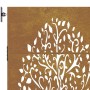 Puerta de jardín acero corten diseño árbol 85x150 cm de vidaXL, Puertas de jardín - Ref: Foro24-153211, Precio: 178,95 €, Des...