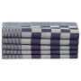 Set of 50 blue and white cotton cloths by vidaXL, Towels - Ref: Foro24-136290, Price: 83,50 €, Discount: %