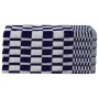 Set of 50 blue and white cotton cloths by vidaXL, Towels - Ref: Foro24-136290, Price: 83,50 €, Discount: %