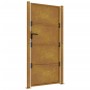 Puerta de jardín acero corten 105x180 cm de vidaXL, Puertas de jardín - Ref: Foro24-153206, Precio: 290,84 €, Descuento: %