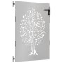 Puerta de jardín acero corten diseño árbol 85x125 cm de vidaXL, Puertas de jardín - Ref: Foro24-153210, Precio: 163,93 €, Des...