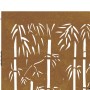 Corten steel garden gate bamboo design 105x180 cm by vidaXL, garden gates - Ref: Foro24-153242, Price: 302,89 €, Discount: %