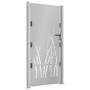 Puerta de jardín acero corten diseño hierba 105x180 cm de vidaXL, Puertas de jardín - Ref: Foro24-153176, Precio: 304,93 €, D...