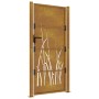 Puerta de jardín acero corten diseño hierba 105x180 cm de vidaXL, Puertas de jardín - Ref: Foro24-153176, Precio: 304,93 €, D...