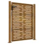 Puerta de jardín acero corten diseño cuadrado 105x155 cm de vidaXL, Puertas de jardín - Ref: Foro24-153253, Precio: 285,05 €,...