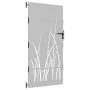 Puerta de jardín acero corten diseño hierba 85x200 cm de vidaXL, Puertas de jardín - Ref: Foro24-153225, Precio: 243,37 €, De...