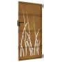 Puerta de jardín acero corten diseño hierba 85x200 cm de vidaXL, Puertas de jardín - Ref: Foro24-153225, Precio: 243,37 €, De...