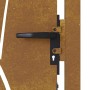 Puerta de jardín acero corten diseño hierba 105x180 cm de vidaXL, Puertas de jardín - Ref: Foro24-153230, Precio: 288,99 €, D...