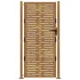 Puerta de jardín acero corten diseño cuadrado 105x205 cm de vidaXL, Puertas de jardín - Ref: Foro24-153201, Precio: 309,17 €,...