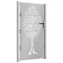 Puerta de jardín acero corten diseño árbol 105x205 cm de vidaXL, Puertas de jardín - Ref: Foro24-153219, Precio: 351,17 €, De...