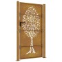 Puerta de jardín acero corten diseño árbol 105x205 cm de vidaXL, Puertas de jardín - Ref: Foro24-153219, Precio: 351,17 €, De...