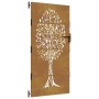 Puerta de jardín acero corten diseño árbol 85x200 cm de vidaXL, Puertas de jardín - Ref: Foro24-153213, Precio: 219,34 €, Des...