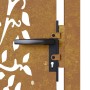 Puerta de jardín acero corten diseño árbol 105x180 cm de vidaXL, Puertas de jardín - Ref: Foro24-153218, Precio: 253,99 €, De...