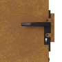 Puerta de jardín acero corten 85x175 cm de vidaXL, Puertas de jardín - Ref: Foro24-153260, Precio: 228,99 €, Descuento: %