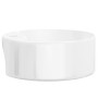 Lavabo redondo de cerámica blanco 40x14,5 cm de vidaXL, Lavabos - Ref: Foro24-153339, Precio: 61,99 €, Descuento: %