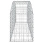 Galvanized iron arch-shaped gabion basket 200x50x60/80 cm by vidaXL, Pots and planters - Ref: Foro24-153473, Price: 50,61 €, ...