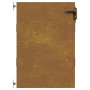 Puerta de jardín acero corten 85x150 cm de vidaXL, Puertas de jardín - Ref: Foro24-153259, Precio: 198,99 €, Descuento: %