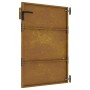 Puerta de jardín acero corten 85x150 cm de vidaXL, Puertas de jardín - Ref: Foro24-153259, Precio: 198,99 €, Descuento: %