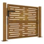 Puerta de jardín acero corten diseño cuadrado 105x105 cm de vidaXL, Puertas de jardín - Ref: Foro24-153251, Precio: 175,55 €,...