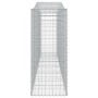 Galvanized iron arch-shaped gabion basket 400x50x120/140 cm by vidaXL, Pots and planters - Ref: Foro24-153416, Price: 134,73 ...